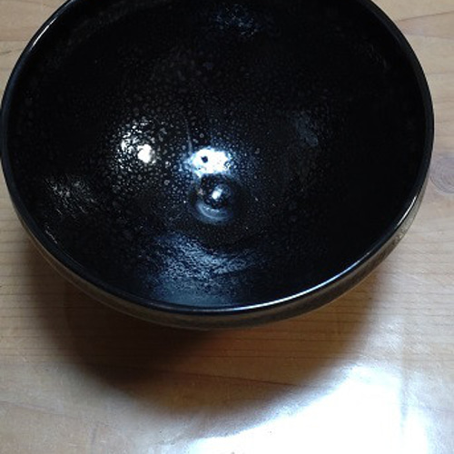 油滴黒天目柚子肌茶碗 茶碗・めし碗 大正窯 Uesu Shigeo 通販 17016899