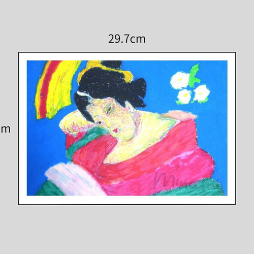 女】 妖艶でありながらも力強さを持った女性は観る人々にさまざまな