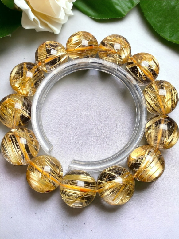 極上 キャッツアイ タイチンルチルクォーツ K232 極上 キャッツアイ