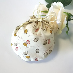 フクロウ（梟） 巾着袋 のおすすめ人気通販｜Creema(クリーマ) 国内