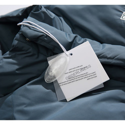 秋冬新品 スタンドカラーダウンジャケットベスト メンズ ユニセックス 厚手暖かいカップルコート レディース 14枚目の画像