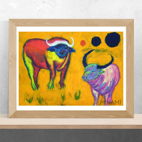 水彩画　牛と人物　風景 S Eng sub] 5 min Watercolor | How to Draw & Paint a Bull - YouTube