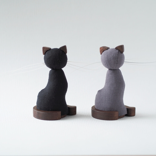 8月発送◇おひげがさせる、ぬいぐるみ。猫からの贈り物 抜けたおひげを