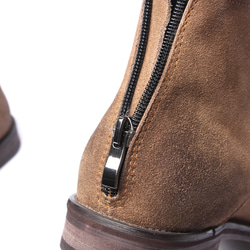 メンズリバーシブル革靴ハイカットファスナーブーツ工装レトロショートブーツ・柔らかで快適·サイズ調整無料  20-1340 12枚目の画像