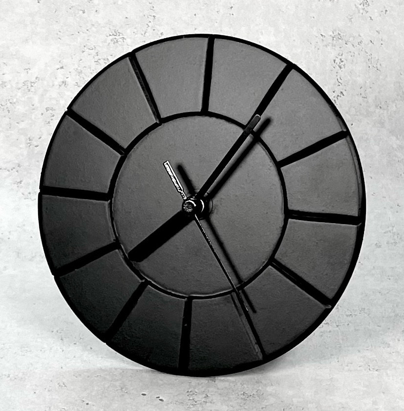 置き時計アイアン装飾(1) 鉄の置き時計】アイアン雑貨 アイアンインテリア アイアン家具 時計