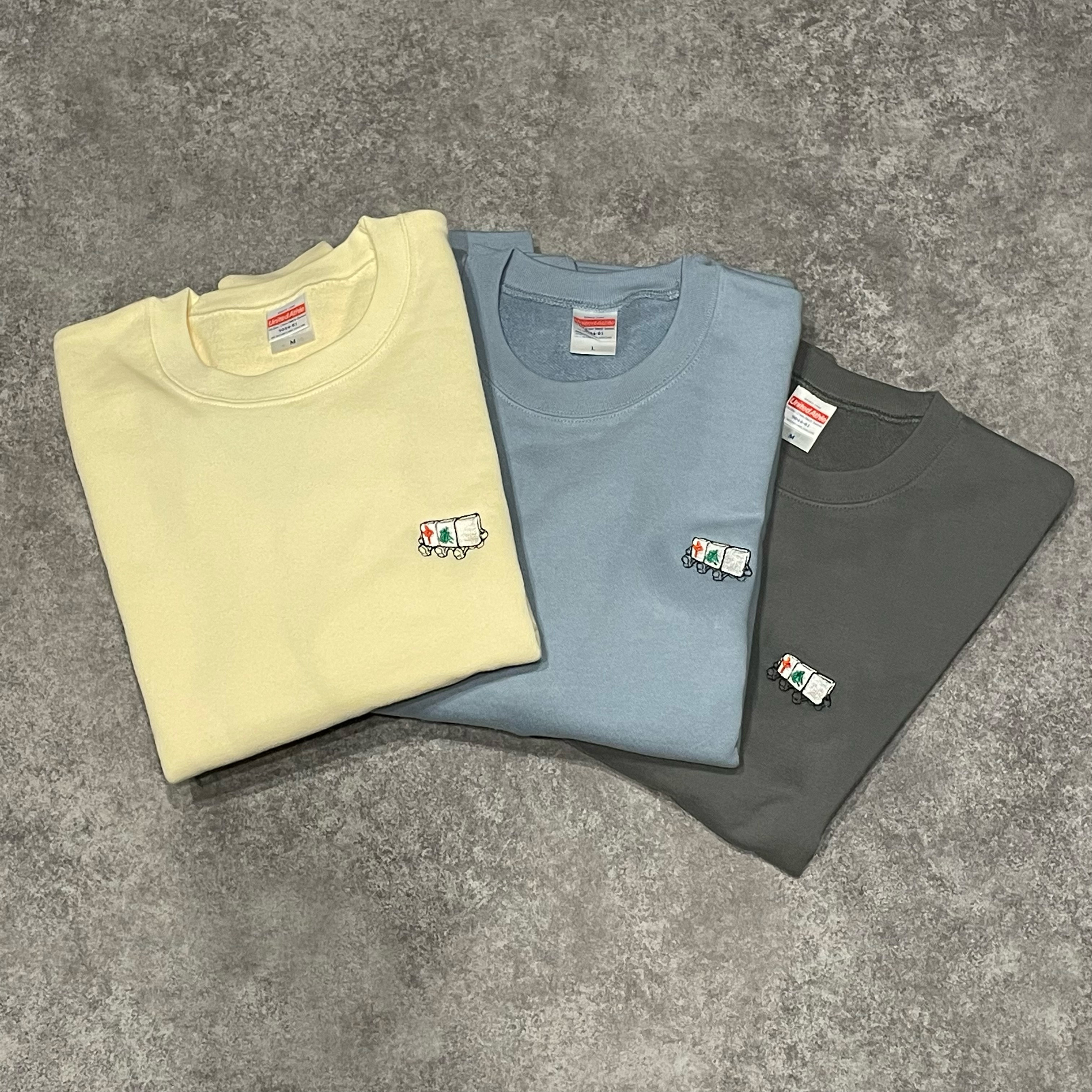 Acne Studios 19ss 白鳥 羽 ビーズ刺繍 スウェット トレーナー FUBU フブ ワッペン スウェット トップス ロゴ 刺繍 トレーナー