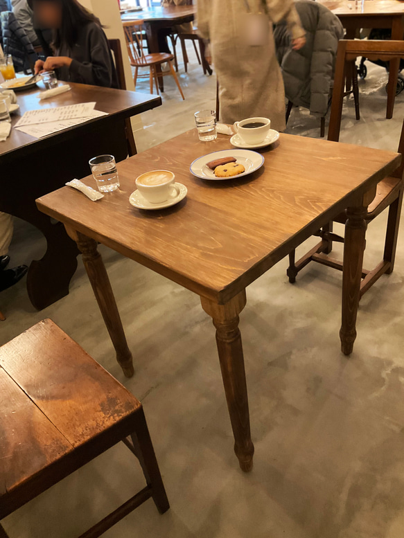 数限定ひのき60cmろくろ足 奥行約70㎝ カウンターテーブル ダイニング