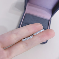 天然ダイヤモンドピアス0.5ct　k18 1枚目の画像