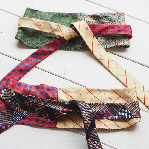 ネクタイリメイク サッシュベルト ターバン その他ファッション雑貨