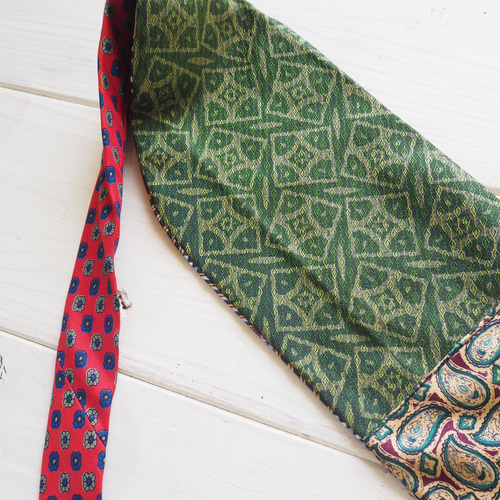 ネクタイリメイク サッシュベルト ターバン その他ファッション雑貨