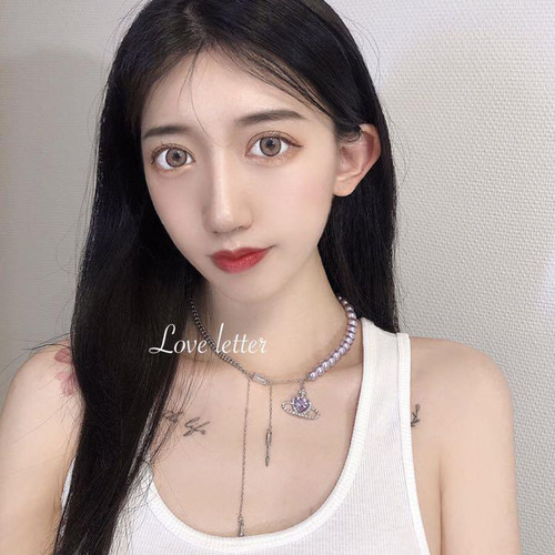【煌めくハートが可愛い】★CHANEL★ネックレス★希少★限定品 煌めき輝くハートがポイント】CHANEL☆ネックレス☆希少限定品