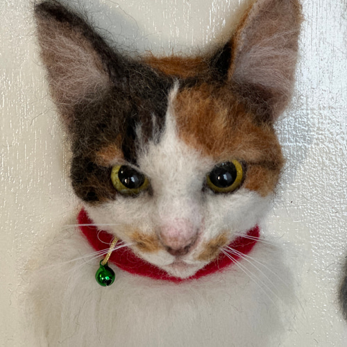 羊毛フェルト オーダー 猫 チャロページ 羊毛フェルト猫》 #猫(ねこ