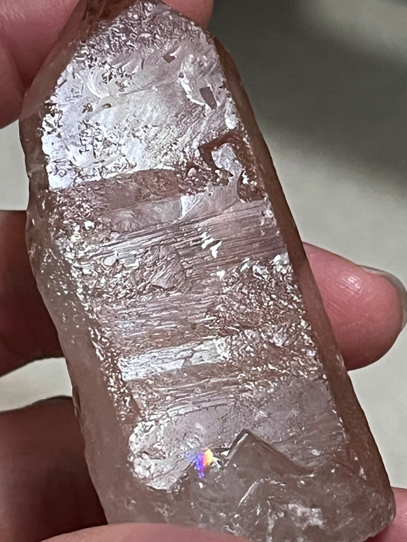 レコードキーパー✨　ゴイアス州産　レッド　レムリアンシードクリスタル 原石　水晶 11枚目の画像