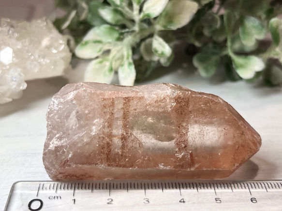 レコードキーパー✨　ゴイアス州産　レッド　レムリアンシードクリスタル 原石　水晶 20枚目の画像