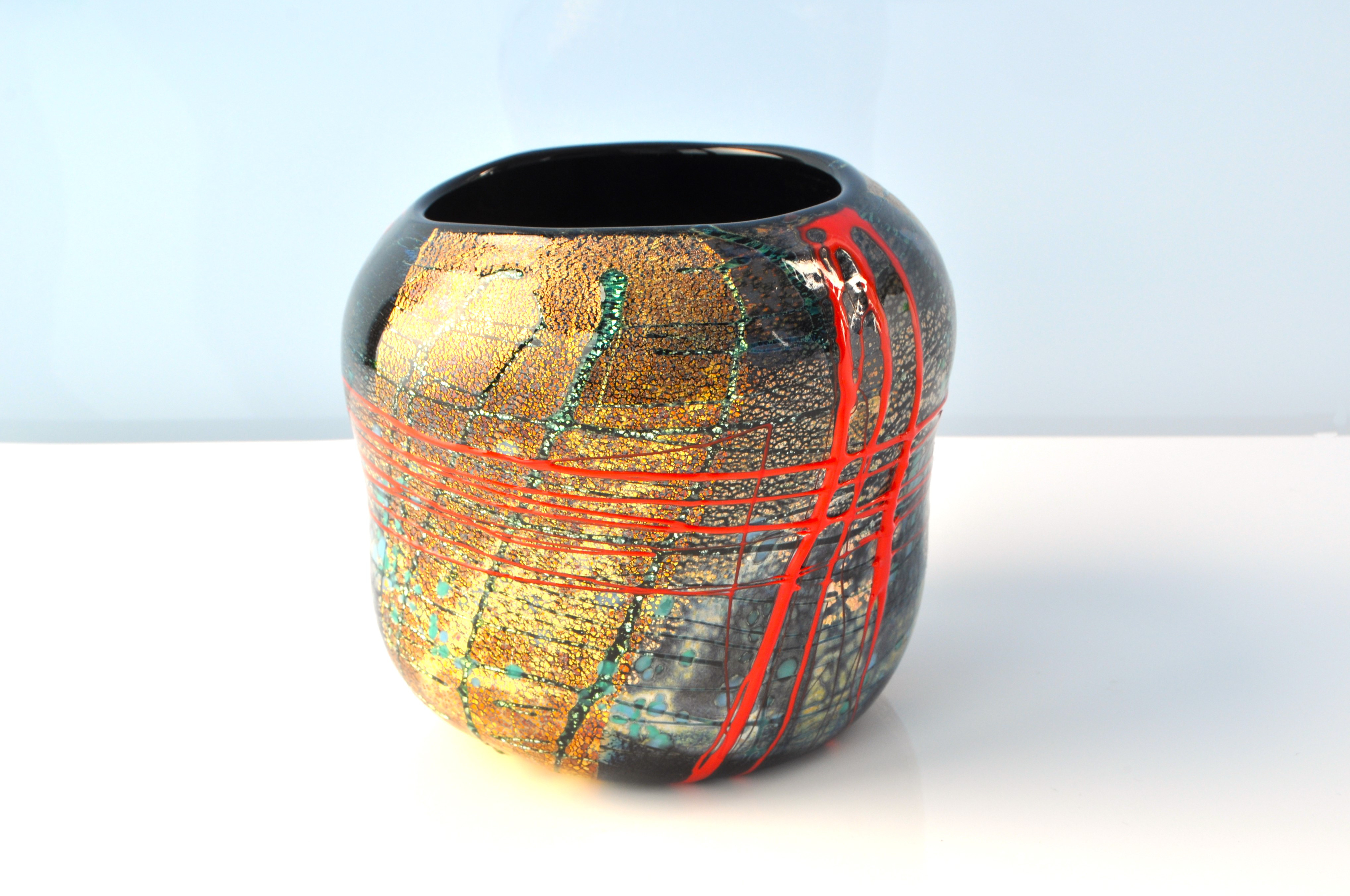 CR-42　戴月（ガラスの花器）