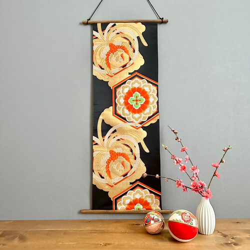 帯飾り〈Detailed Bouquet・藤・盛り〉 （まさに動く芸術作品 