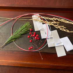 受注製作】蛇の真菰しめ縄オブジェ「HEBI」 立体・オブジェ MOKU 通販