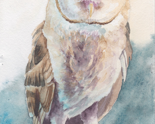 アナログ水彩画】動物、ペットの写実画【手描きオーダーメイド】 絵画