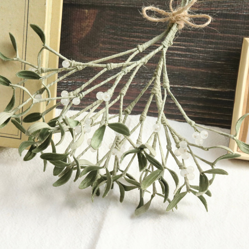 ヤドリギ　099〜購入希望者さま検討商品 飾って楽しむ布花 ヤドリギ 1057 アートフラワー ao. 通販 17019494