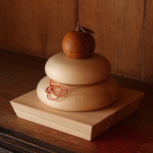 木製鏡餅・特大 鏡餅 kunugiyama workshop 通販 17019708｜Creema