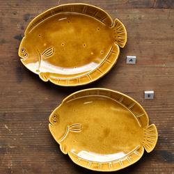 ヒラメ皿（厚み：薄め） 2枚目の画像