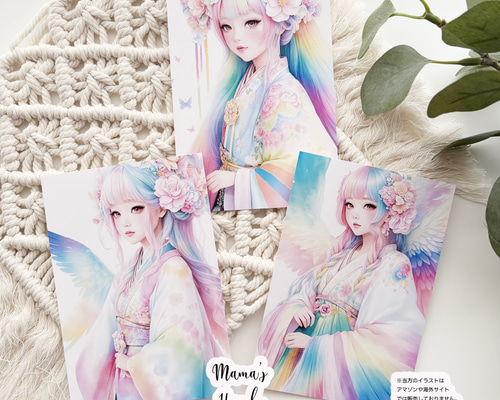 ⭐️3点売れました⭐️《虹 宗像三女神》☘️田心姫命 市杵島姫 湍津姫