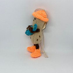 オレンジ帽子＆ブルーウクレレピーナッツくん(M) 3枚目の画像