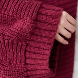 JOIN♥秋冬 厚手のセーター　ゆったりとした太毛糸のニット　カーディガンコート 11枚目の画像