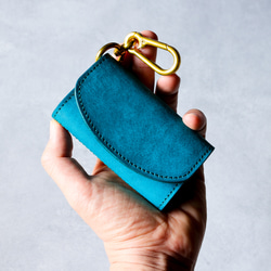 【お得な1000円引】選べるペアセット イタリアンスクラッチ・オイルレザー キーケース TOTTI 9枚目の画像