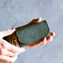 【お得な1000円引】選べるペアセット イタリアンスクラッチ・オイルレザー キーケース TOTTI 13枚目の画像