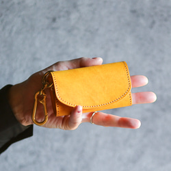 【お得な1000円引】選べるペアセット イタリアンスクラッチ・オイルレザー キーケース TOTTI 14枚目の画像