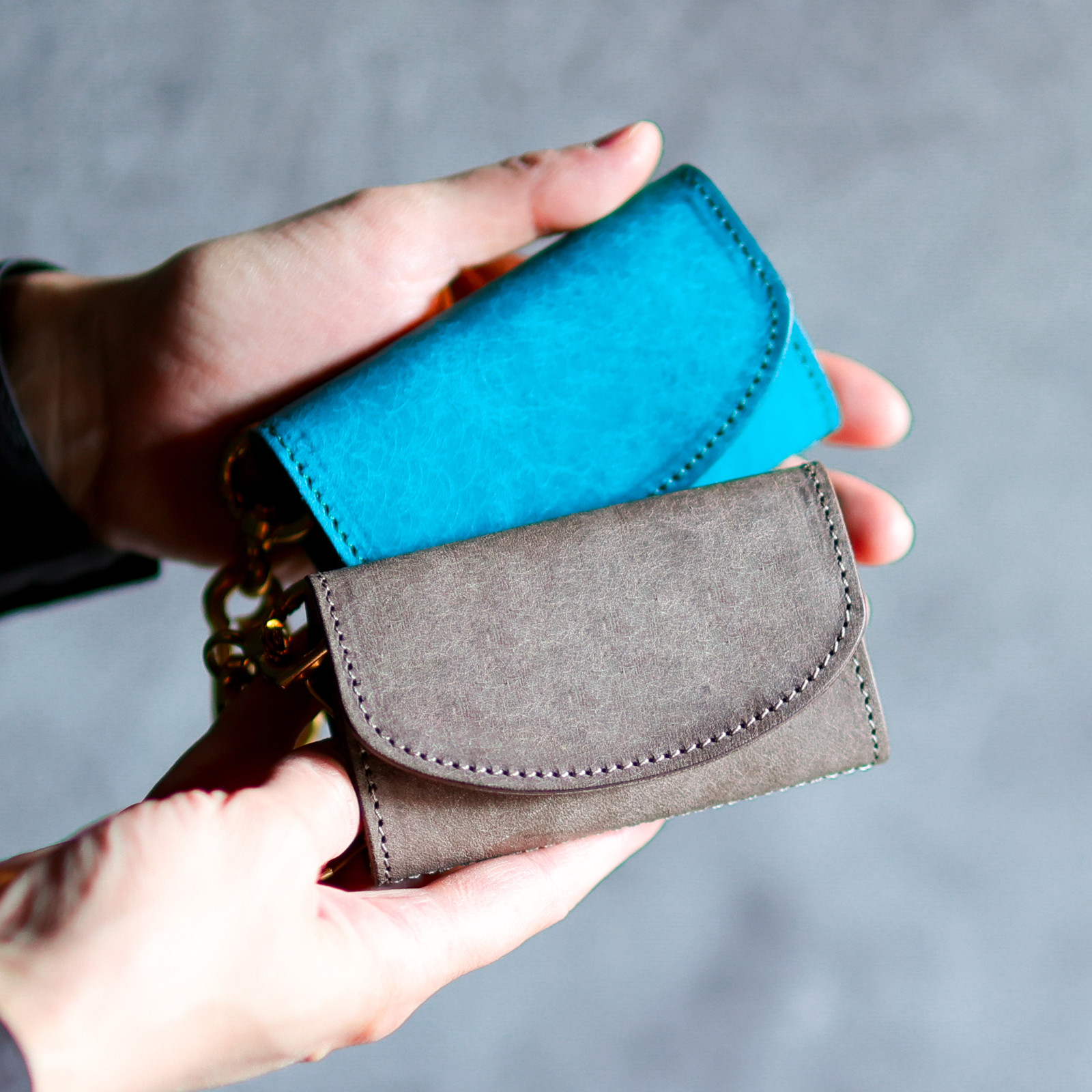 【お得な1000円引】選べるペアセット イタリアンスクラッチ・オイルレザー キーケース TOTTI