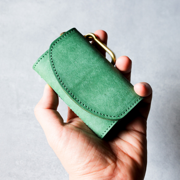 【お得な1000円引】選べるペアセット イタリアンスクラッチ・オイルレザー キーケース TOTTI 15枚目の画像