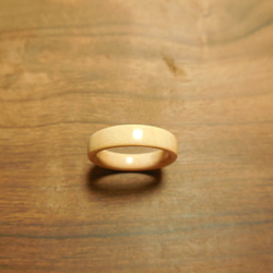 ヤマボウシ１ピースの指輪 4枚目の画像