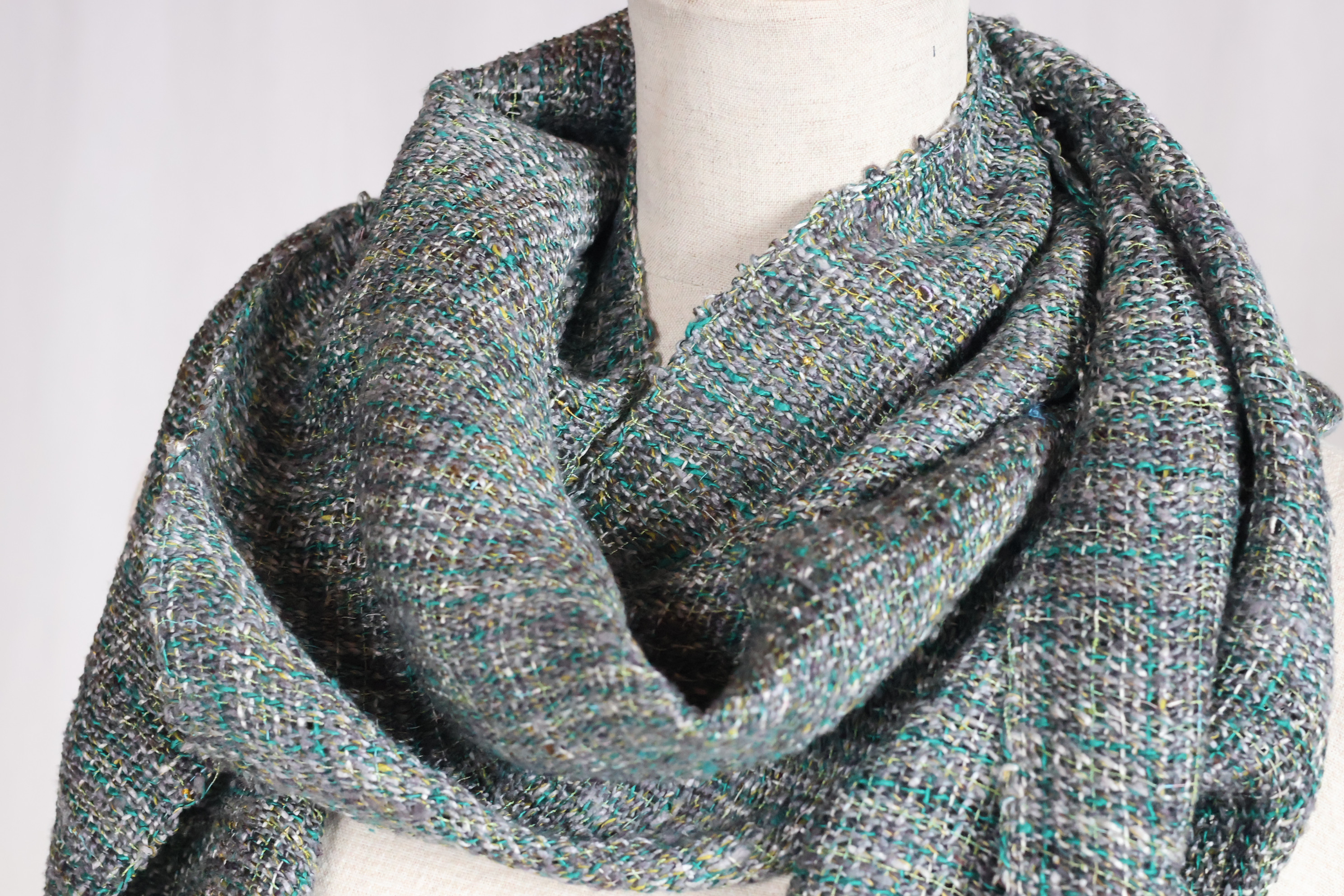 秋～冬の　シルクマフラー