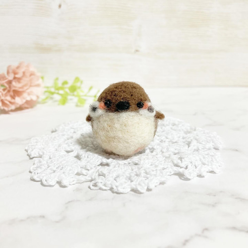 ♡ちびころことりーず♡羊毛フェルト オリジナル小鳥マスコット