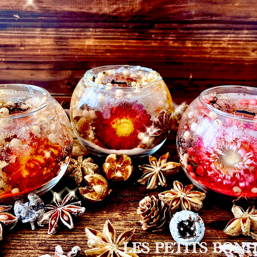 ボタニカルジェルキャンドル Mサイズ キャンドル・キャンドルホルダー