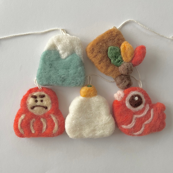 お正月ガーランド 7枚目の画像