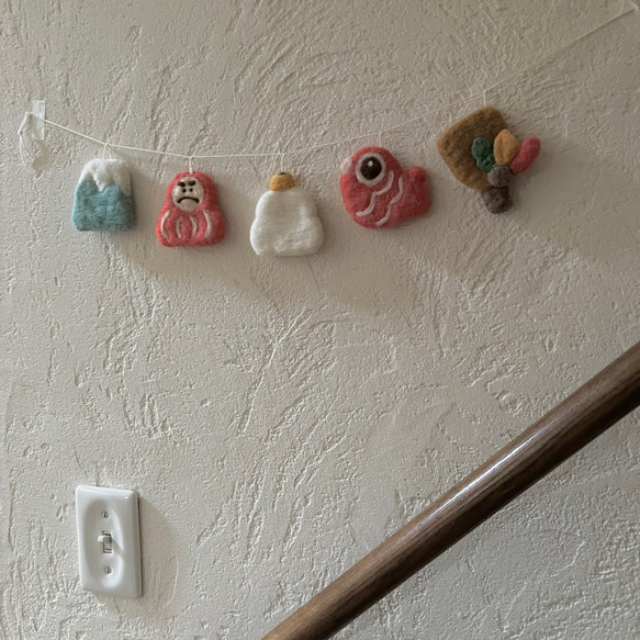 お正月ガーランド 5枚目の画像