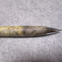 バックアイバール　キヌカオイル仕上げ　木軸シャープペンシル(ボールペン)　希少材　 8枚目の画像