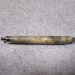 バックアイバール　キヌカオイル仕上げ　木軸シャープペンシル(ボールペン)　希少材　 3枚目の画像
