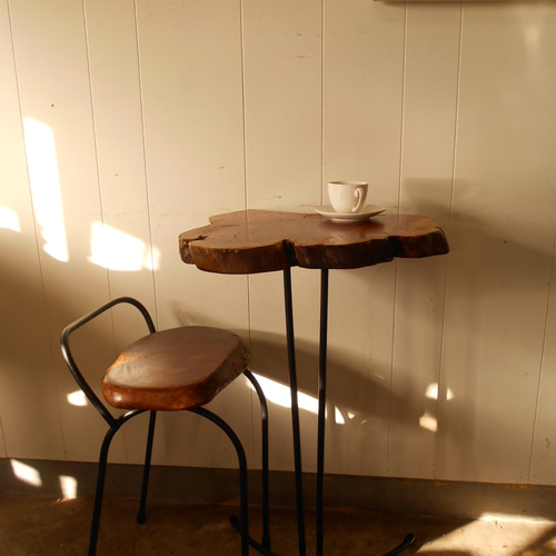 けやきアイアンイス 12-18（僅かな高さ変更可能） 椅子（チェアー