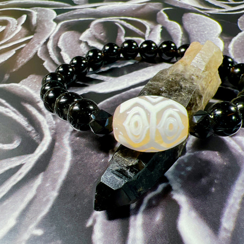 ☆モルダバイト＆モリオン ブレスレット☆おまけ付き 【公式通販】