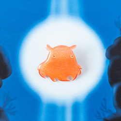 メンダコ＊ブローチ (マグネットにも変更可) ブローチ ねぎねぎ 通販