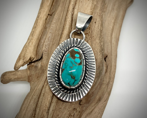 パイロットマウンテン ターコイズ トルコ石 シルバー ネックレス