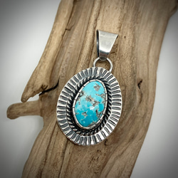 ペルシャン　ターコイズ　シルバー　ネックレス　ペンダント#インディアンジュエリー ペルシャン ターコイズ シルバー ネックレス ペンダント
