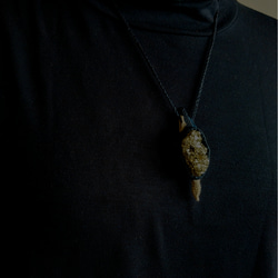 パイライト原石のネックレス④【一点もの】 5枚目の画像