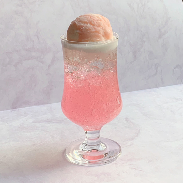 純喫茶 フレーバーズ Pink Cream Soda Ice 【】 🎌 Cream ピンク
