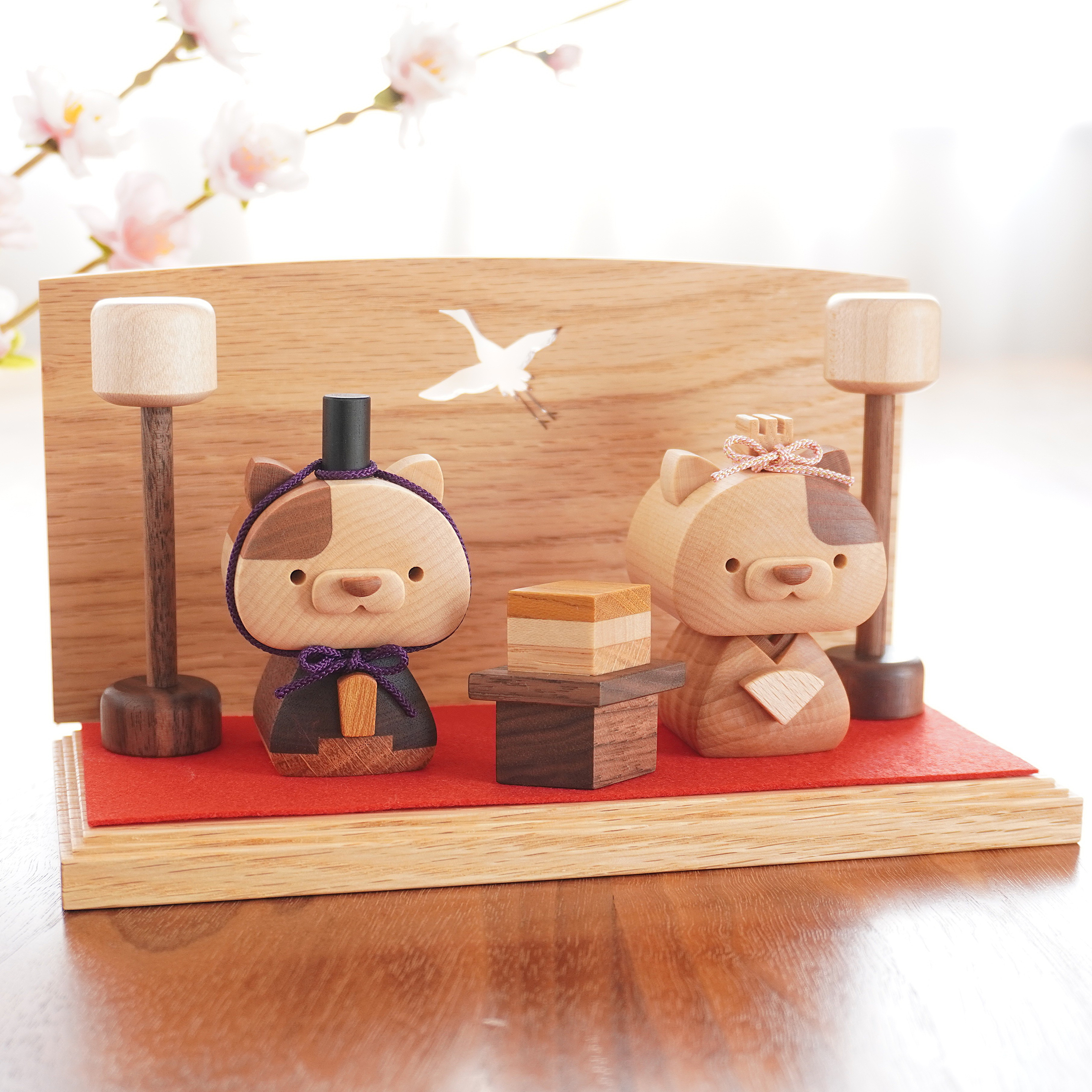 neco雛　親王飾り　＊ひな祭り 雛人形＊