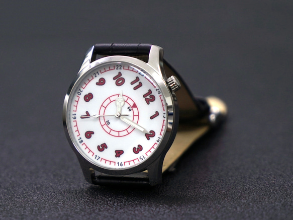 小心不要看錯時間手錶 紅色數字 個性化手錶 全球免運 第6張的照片